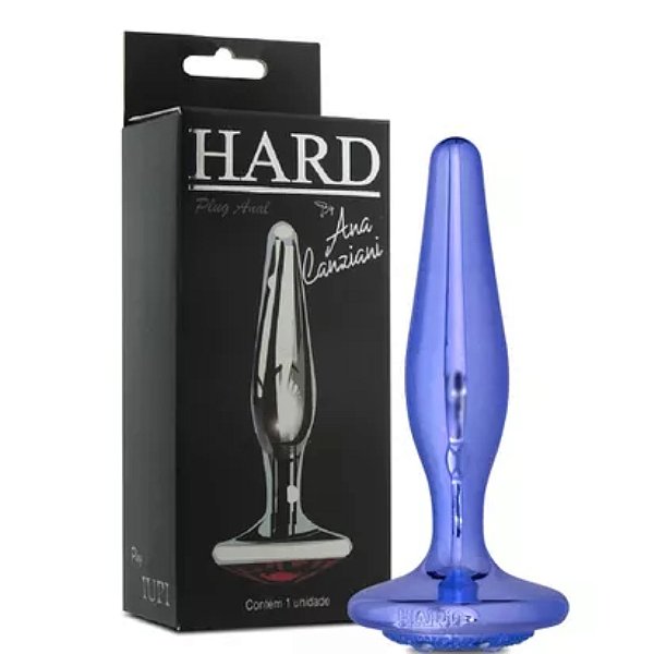 PLUG ANAL IUPI BY ANA CANZIANI HARD (HA133) AZUL P