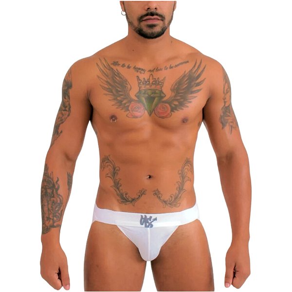 CUECA JOCKSTRAP PRUS QUINTTUS BRANCO