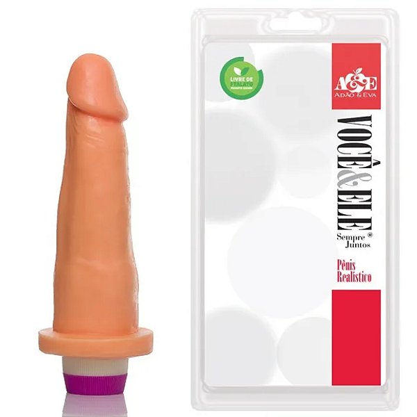 PROTESE DILDO 8 C/VIBRO 16X4CM ADAO16N
