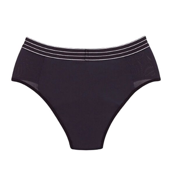 CALCINHA MENSTRUAL ATIVA INCICLO PRETO P -