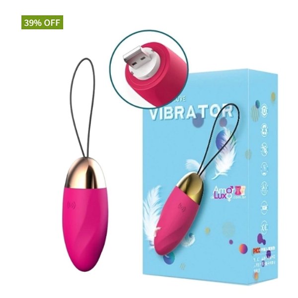 Bullet USB Recarregável Revestido com Silicone ABS Super Macio -  - OV026