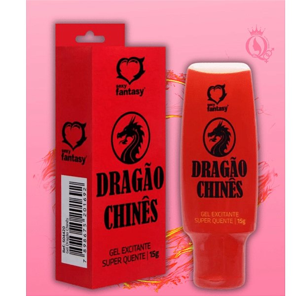 GEL EXCITANTE SUPER QUENTE DRAGÃO CHINÊS 15G