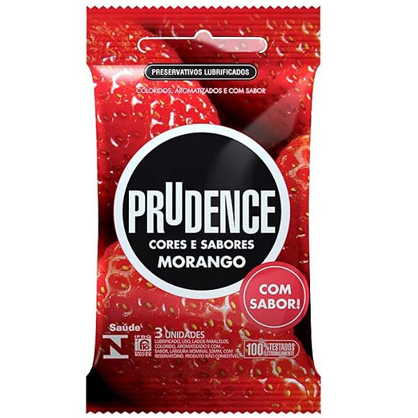 PRESERVATIVO PRUDENCE MORANGO
