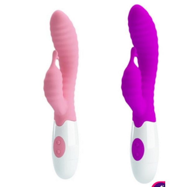 VIBRADOR COM ESTIMULADOR DUPLO HYMAN PRETTYLOVE MPL1129
