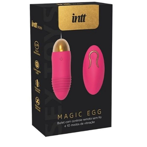VIBRADOR BULLET MAGIC EGG INTT