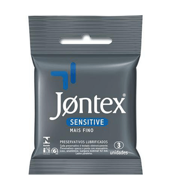 PRESERVATIVO JONTEX SENSITIVE 3UN