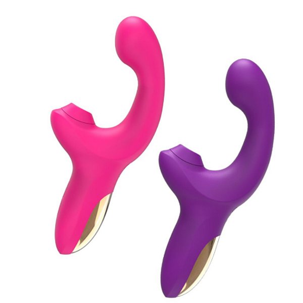 Vibrador Ponto G Vai e Vem e Estimulador com 10 Modos de Pulsação - PG183