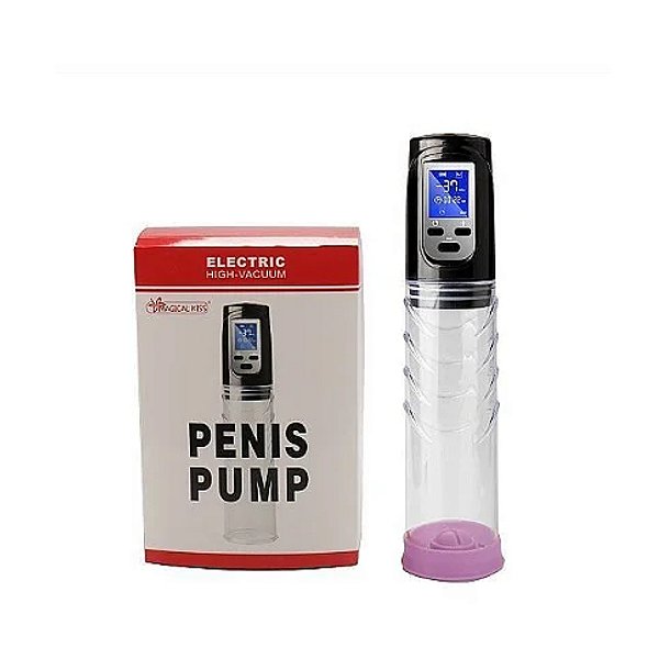 Bomba Peniana Elétrica Digital - RECARREGÁVEL  - Electric High-Vacuum - 6383 BB010