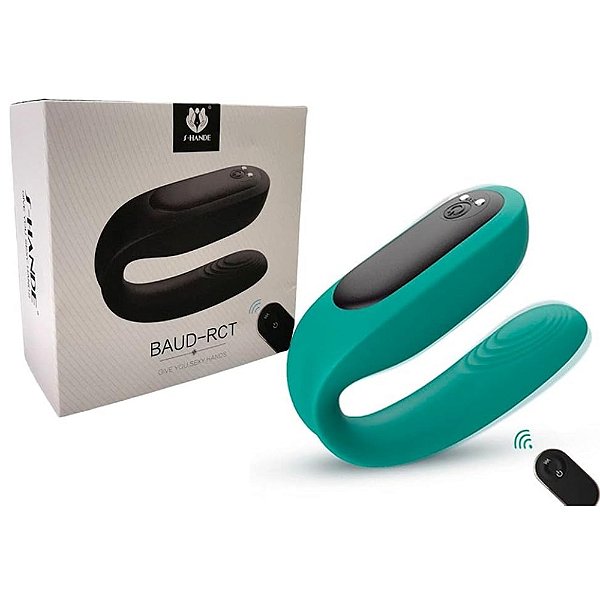VIBRADOR CASAL COM CONTROLE BAUD-RCT S-HANDE