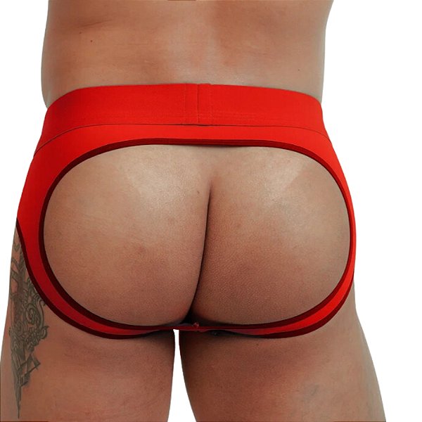 CUECA JOCKSTRAP PRUS QUINTTUS VERMELHO
