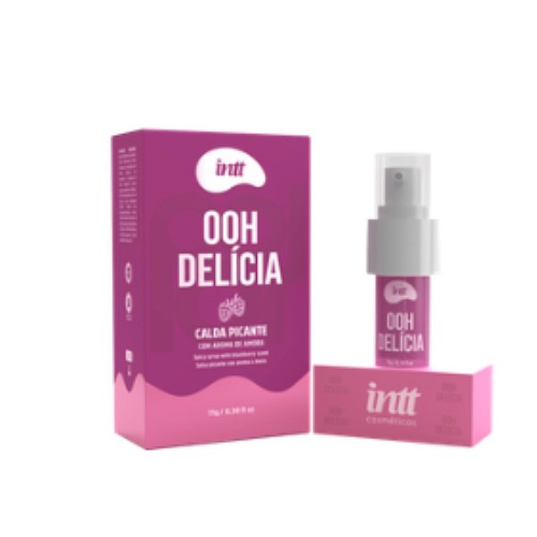 Ooh Delícia - Calda Pulsante Sabor AMORA - 11g