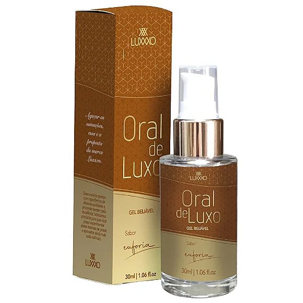 ORAL DE LUXO - Gel Térmico Beijável Sabor Melancia (Sabor Euforia) LUXXXO - 30g