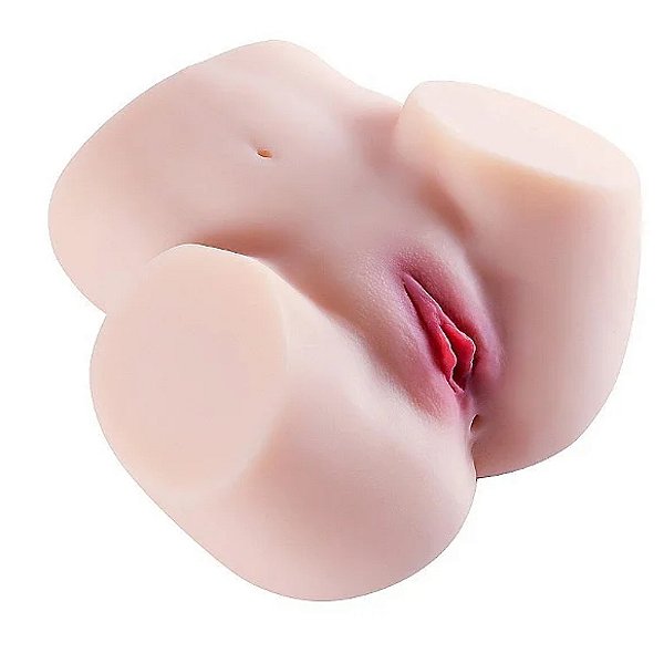 Masturbador Masculino Bunda Com Vagina e Ânus Super Realística e Com 10 Vibrações - M31 - 7785