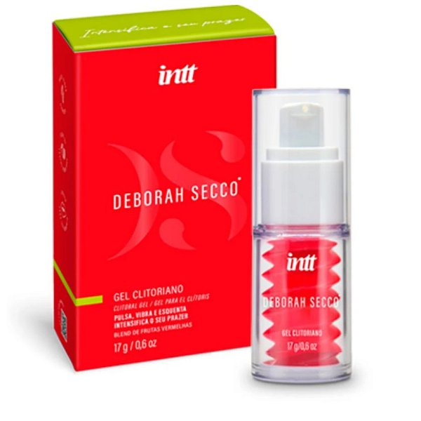 Gel Clitoriano Frutas Vermelhas Pulsa, Vibra e Esquenta Linha Deborah Secco by Intt 17g