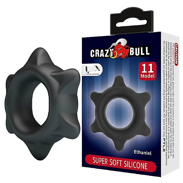 Anel Peniano - Ethaniel - 2,0 X 6,5 - Crazy Bull - 9038