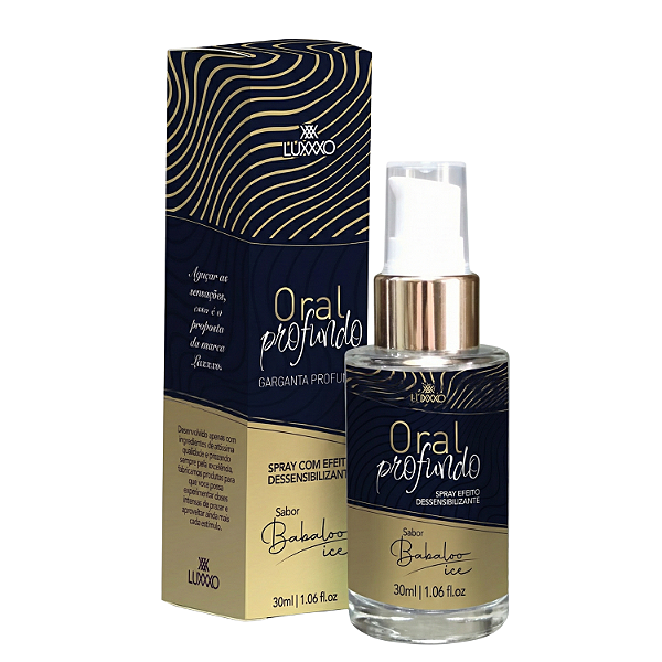 Oral Profundo Spray Para Garganta Sabor Babaloo Ice - LUXXXO - 30ml