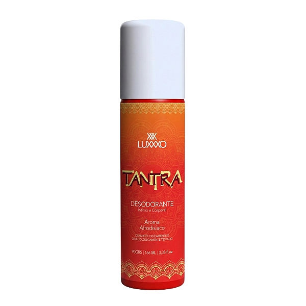 Desodorante Íntimo e Corporal Atração Tantra - Aroma Afrodisíaco -  LUXXXO -166ml / 90g
