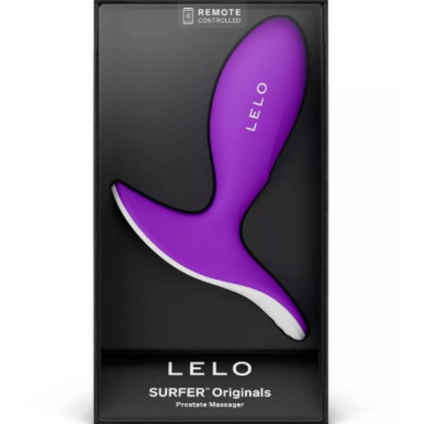 Plug Anal Vibratório com APP - SURFER LELO ORIGINALS PURPLE
