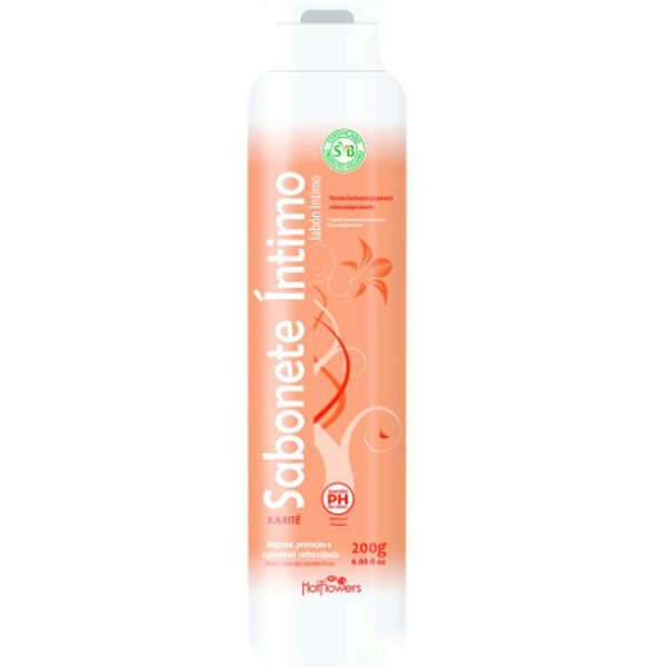 Sabonete Íntimo Feminino de Karité 200g - Hot Flowers
