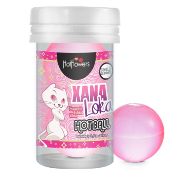 Hot Ball Xana Loka Esquenta Esfria e Vibra - Hot Flowers