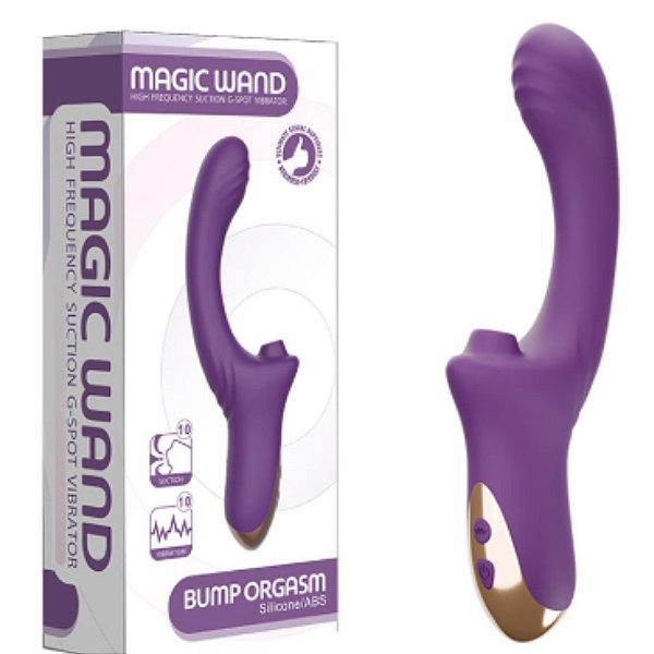 Vibrador Ponto G com 9 Modos de Vibração e Pulsação