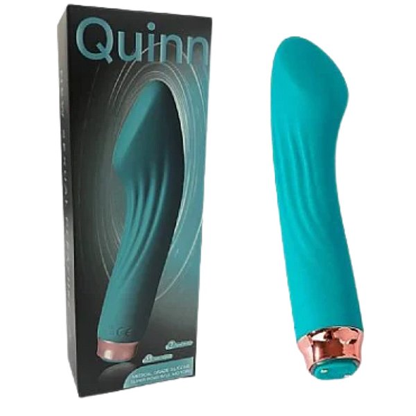 Vibrador de Silicone Macio Ponto G 18 Vibrações - QUINN