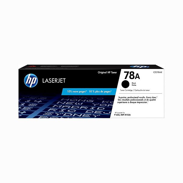 Toner HP CE278A 78A P1566 P1606 P1606N P1606DN M1536 M1536DNF Original 2.1k