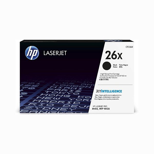 Toner HP CF226X CF226 26X CF226XB M426FDW M426DW M402DN M402N M402DNE Original 9K
