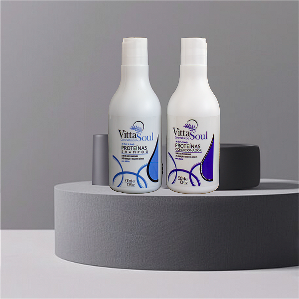 Kit Shampoo e Condicionador Proteínas 300ml
