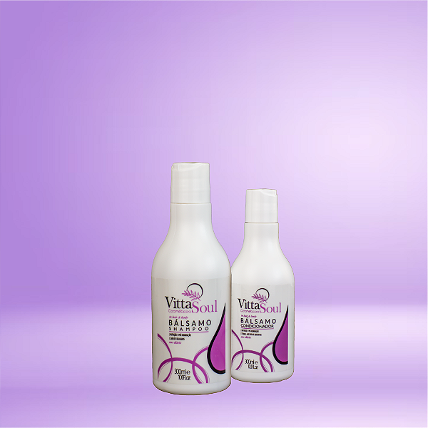 Kit Shampoo e Condicionador Bálsamo 300ml