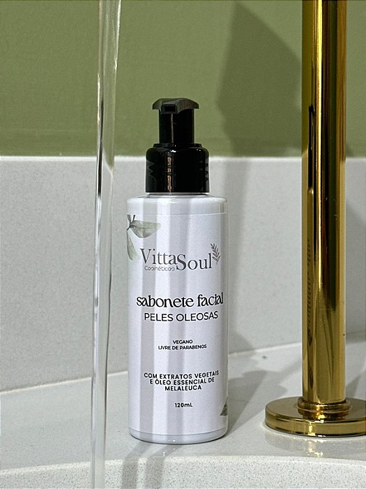 Sabonete Líquido Facial Pele Oleosa 120ml