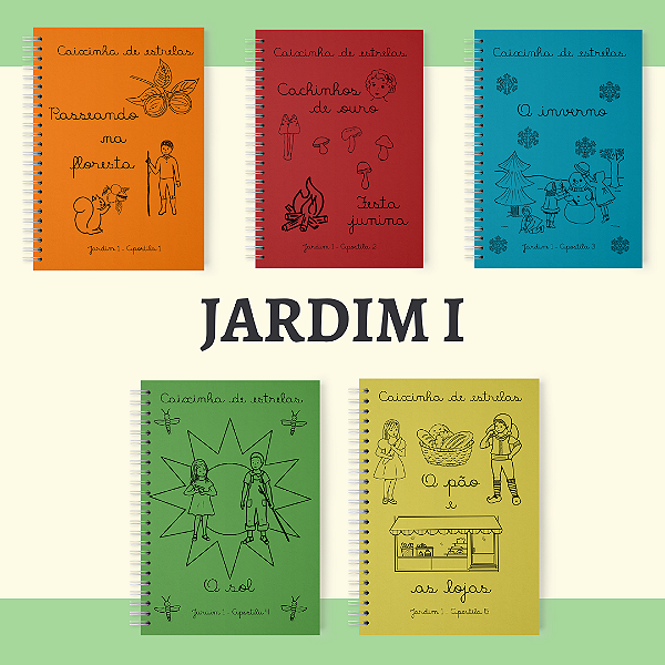 Material Didático Jardim I - Caixinha de Estrelas (PRÉ-VENDA)