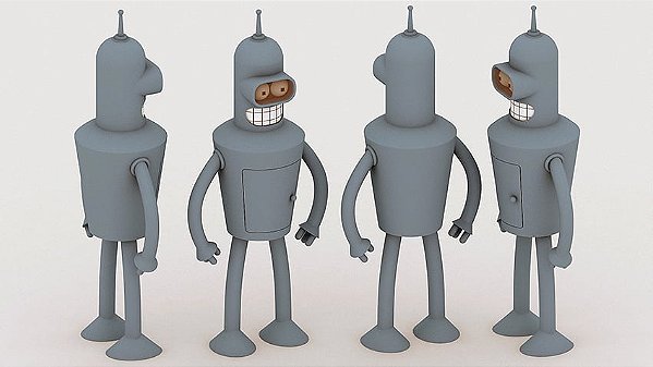 Action Figure do Bender (Futurama)