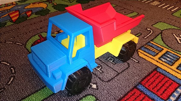 DOAÇÃO PARA AS CRIANÇAS DO SUL - Caminhõezinhos 3D - Levando diversão solidária até as crianças do SUL!