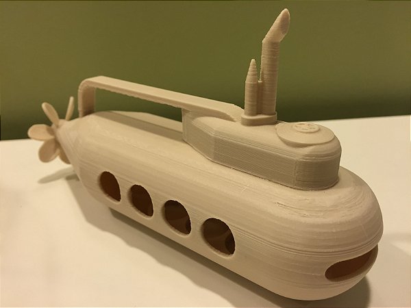 Submarino Funcional Ecológico sem Bateria - Explore as Profundezas sem Limites de Energia!