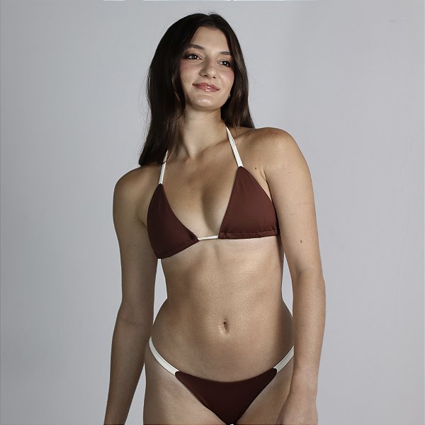 Biquini Marrom Neutrals - Cortininha