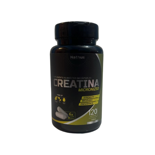 Creatina Micronizade 120 capsulas Nathus