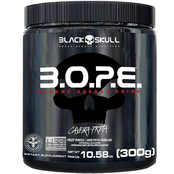 BOPE Pré-Treino (300g) Black Skull