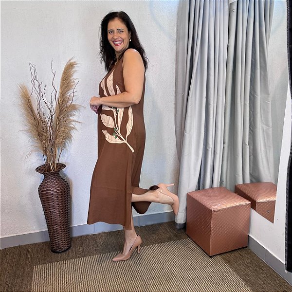 Vestido Folhas