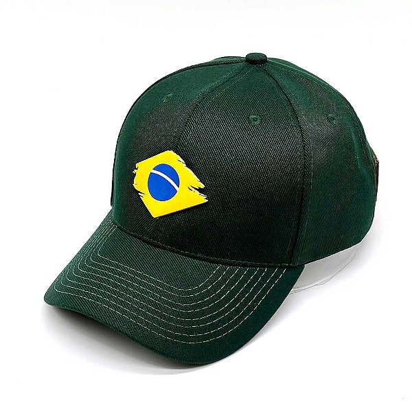 Boné Brasil Verde Supercap