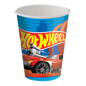 COPO DE PAPEL 200 ML HOT WHEELS c/8 - Festcolor