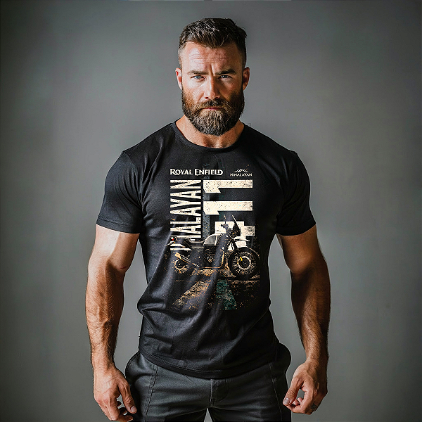 Camiseta Motorcycle Royal Enfield Himalayan 411