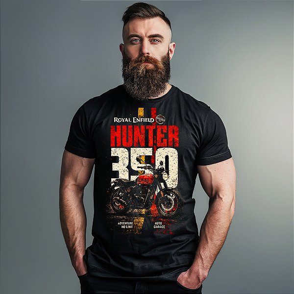 Camiseta Motorcycle Royal Enfield Hunter 350
