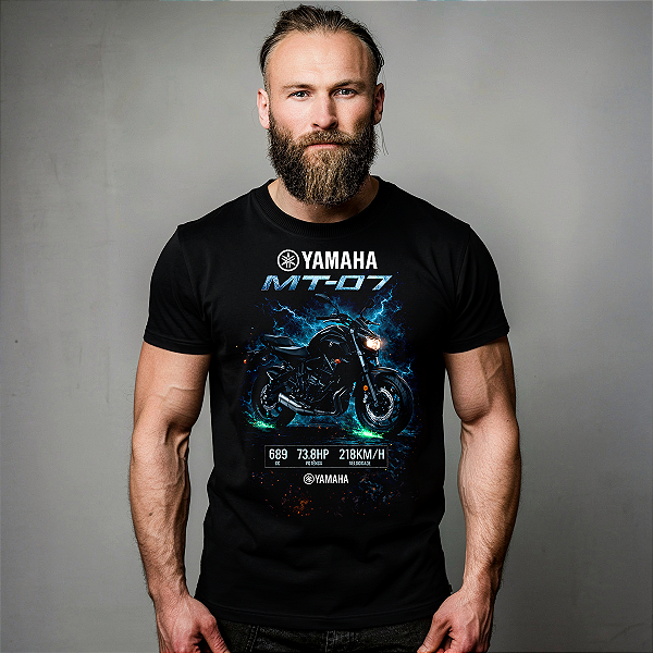 Camiseta Motorcycle Yamaha MT-07