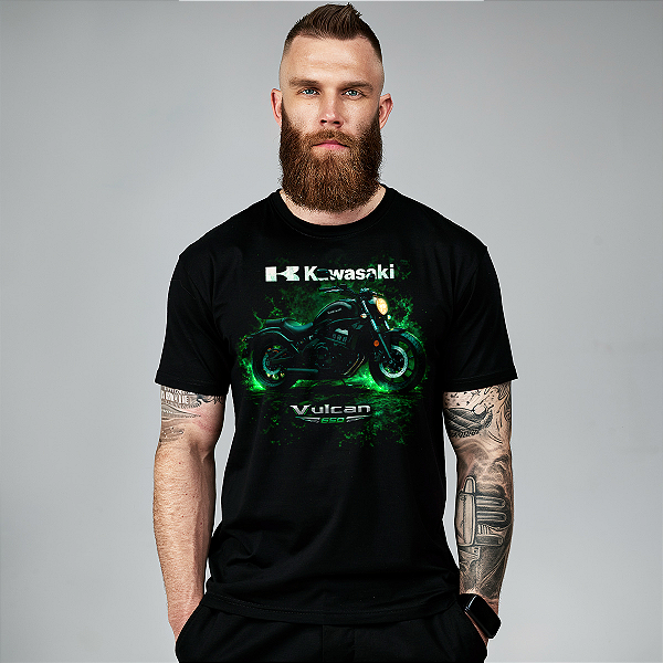 Camiseta Motorcycle Kawasaki Vulcan 650 S