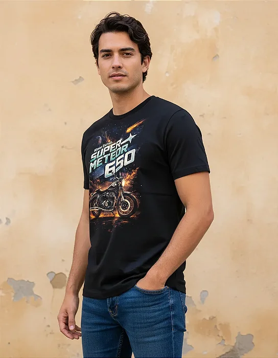 Camiseta Motorcycle Royal Enfield Super Meteor 650