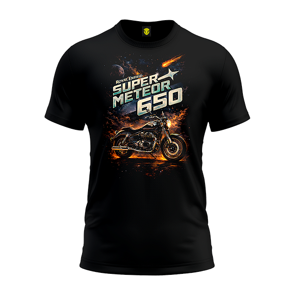 Camiseta Motorcycle Royal Enfield Super Meteor 650