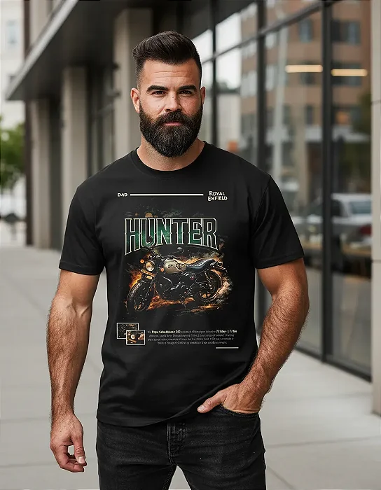 Camiseta Motorcycle Royal Enfield Hunter
