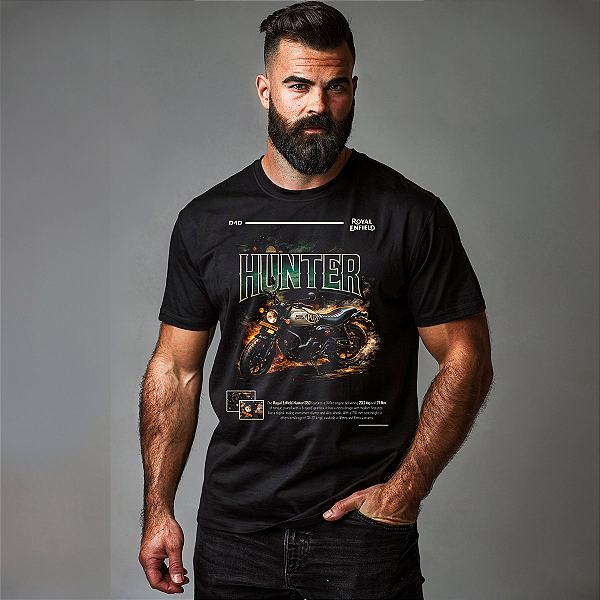 Camiseta Motorcycle Royal Enfield Hunter