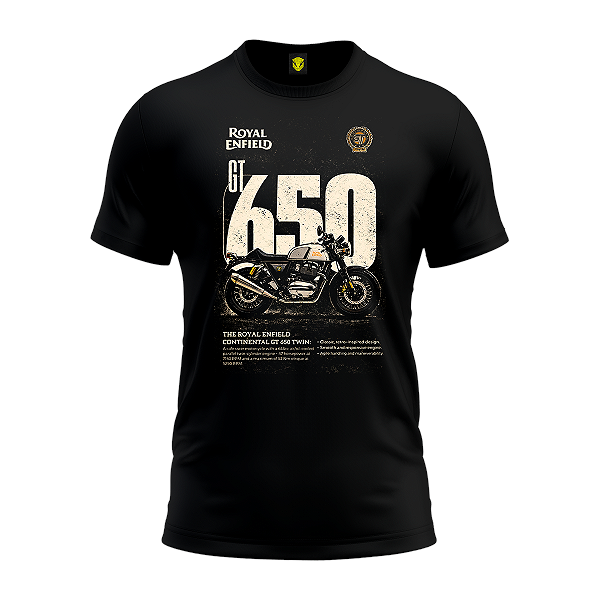 Camiseta Motorcycle Royal Enfield Continental GT 650
